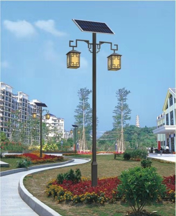 太阳能仿古路灯 太阳能庭院灯 j9九游会太阳能