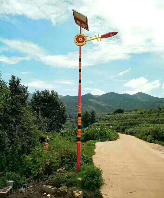 特色太阳能路灯 民族特色路灯 j9九游会太阳能灯饰有限公司