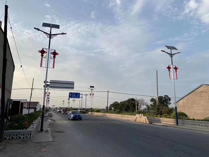 太阳能路灯 太阳能双头路灯 j9九游会太阳能灯饰有限公司